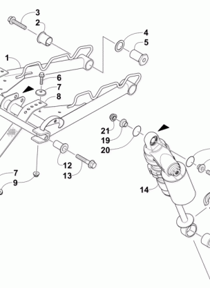 REAR SUSPENSION FRONT ARM ASSEMBLY