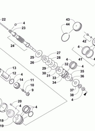 FRONT SUSPENSION SHOCK ABSORBER