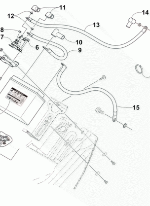 BATTERY AND TRAY ASSEMBLY