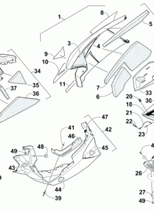 SKID PLATE AND SIDE PANEL ASSEMBLY