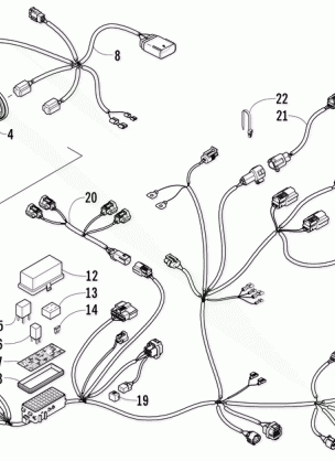 HEADLIGHT AND WIRING ASSEMBLIES