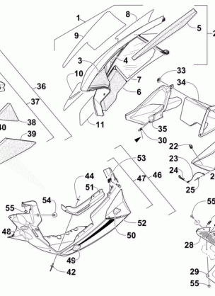 SKID PLATE AND SIDE PANEL ASSEMBLY