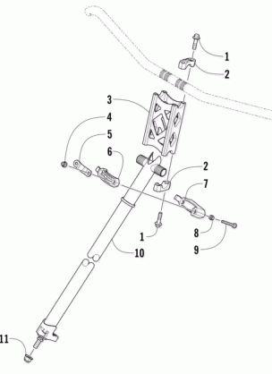 STEERING POST ASSEMBLY