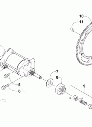 STARTER MOTOR ASSEMBLY