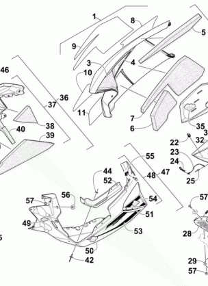 SKID PLATE AND SIDE PANEL ASSEMBLY