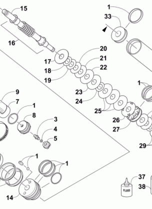 FRONT SUSPENSION SHOCK ABSORBER