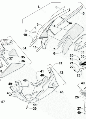 SKID PLATE AND SIDE PANEL ASSEMBLY