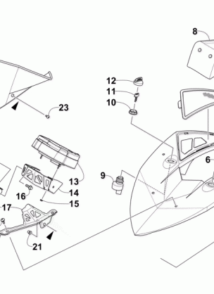 WINDHSIELD AND INSTRUMENTS ASSEMBLIES