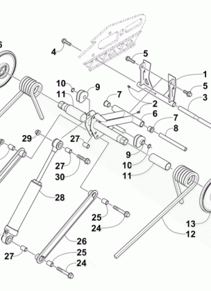 REAR SUSPENSION REAR ARM ASSEMBLY