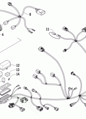 HEADLIGHT AND WIRING ASSEMBLIES