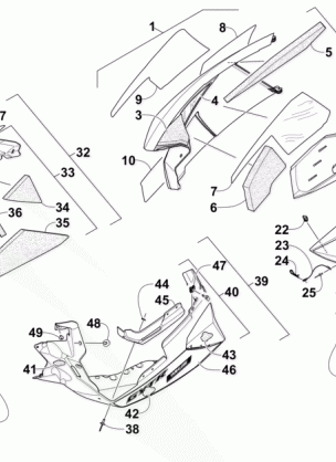 SKID PLATE AND SIDE PANEL ASSEMBLY