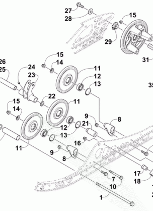 IDLER WHEEL ASSEMBLY