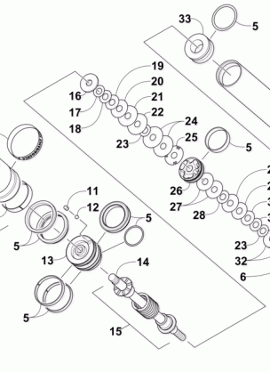 FRONT SUSPENSION SHOCK ABSORBER