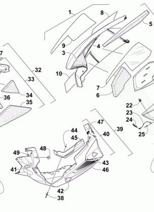 SKID PLATE AND SIDE PANEL ASSEMBLY