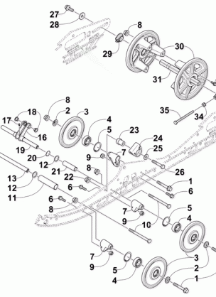 IDLER WHEEL ASSEMBLY