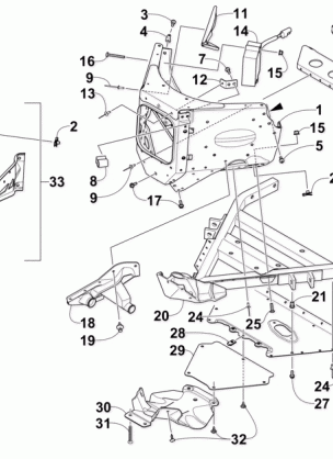 FRONT BUMPER AND FRAME ASSEMBLY