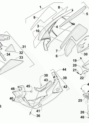 SKID PLATE AND SIDE PANEL ASSEMBLY