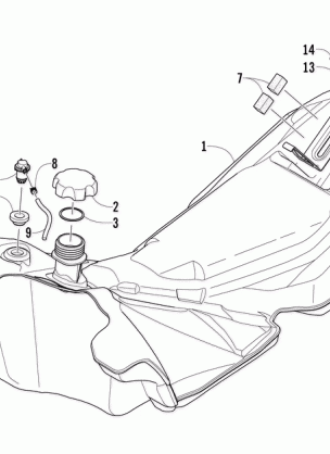 GAS TANK ASSEMBLY