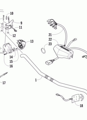 HANDLEBAR AND CONTROLS