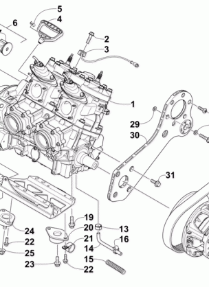 ENGINE AND RELATED PARTS