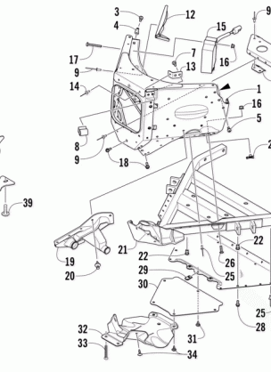 FRONT BUMPER AND FRAME ASSEMBLY