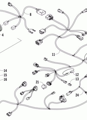 HEADLIGHT AND WIRING ASSEMBLIES