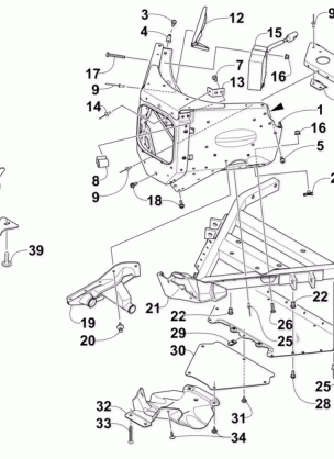 FRONT BUMPER AND FRAME ASSEMBLY