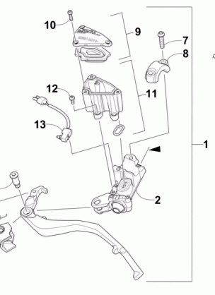 HYDRAULIC BRAKE CONTROL ASSEMBLY