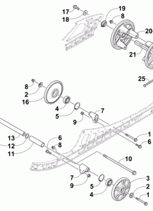 IDLER WHEEL ASSEMBLY