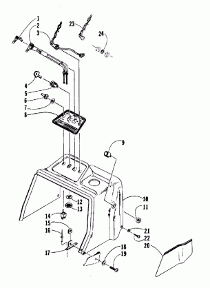 SWITCH AND CONSOLE ASSEMBLY