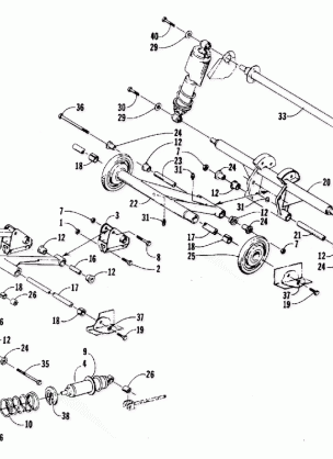 REAR SUSPENSION ARM ASSEMBLIES