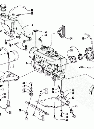 ENGINE AND RELATED PARTS