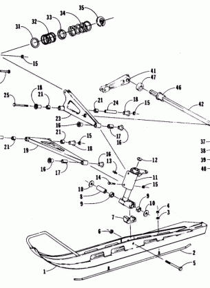 SKI AND FRONT SUSPENSION