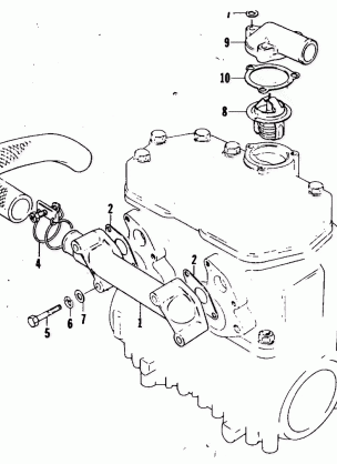 WATER INTAKE MANIFOLD