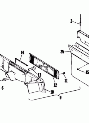 REAR SHROUD AND BUMPER