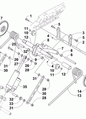 REAR SUSPENSION REAR ARM ASSEMBLY