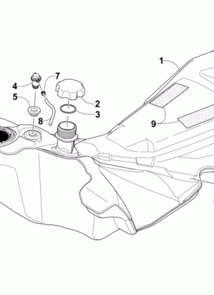 GAS TANK ASSEMBLY