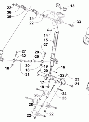 STEERING POST ASSEMBLY