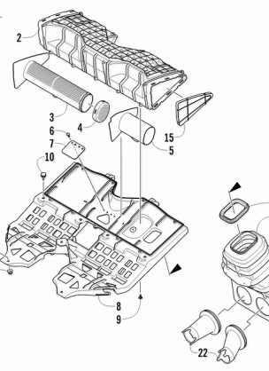 AIR SILENCER ASSEMBLY