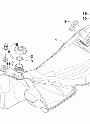 GAS TANK ASSEMBLY