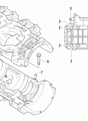 CRANKCASE ASSEMBLY