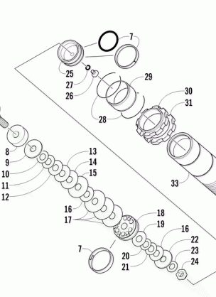 FRONT SUSPENSION SHOCK ABSORBER