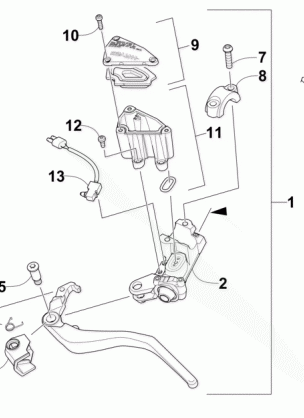 HYDRAULIC BRAKE CONTROL ASSEMBLY