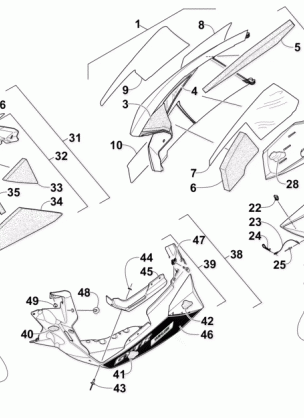 SKID PLATE AND SIDE PANEL ASSEMBLY