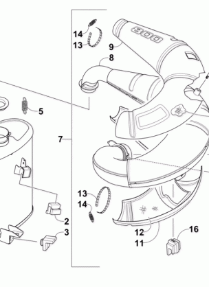 EXHAUST ASSEMBLY