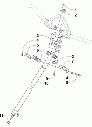 STEERING POST ASSEMBLY
