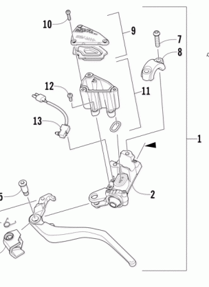 HYDRAULIC BRAKE CONTROL ASSEMBLY