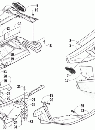 SKID PLATE AND SIDE PANEL ASSEMBLY