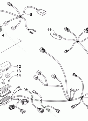 HEADLIGHT AND WIRING ASSEMBLIES