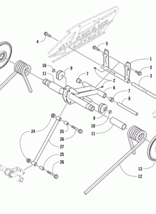 REAR SUSPENSION REAR ARM ASSEMBLY